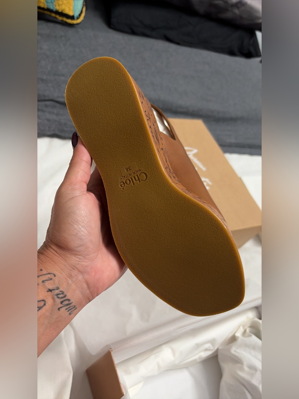 Chloé platforms - Warm Brown - Picture 5 of 5